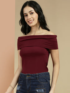 Ecolore Womens Off Shoulder Top