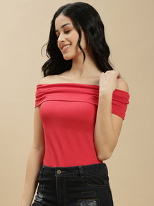Ecolore Womens Off Shoulder Top