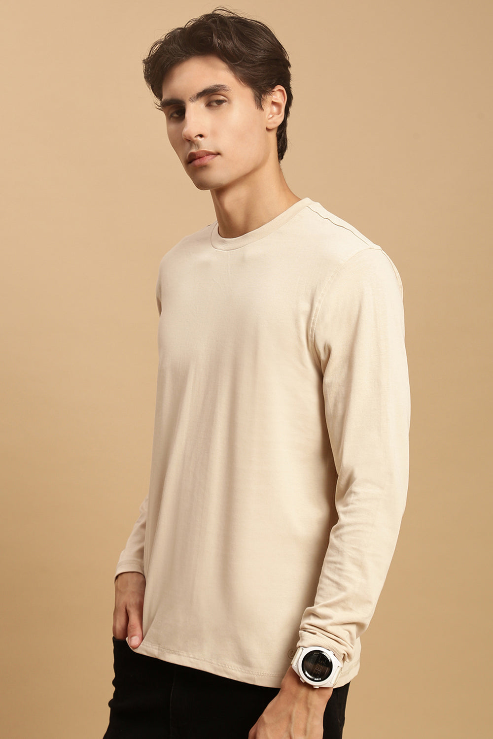 Ecolore Mens Basic Crew Neck Full Sleeve Comfort Fit
