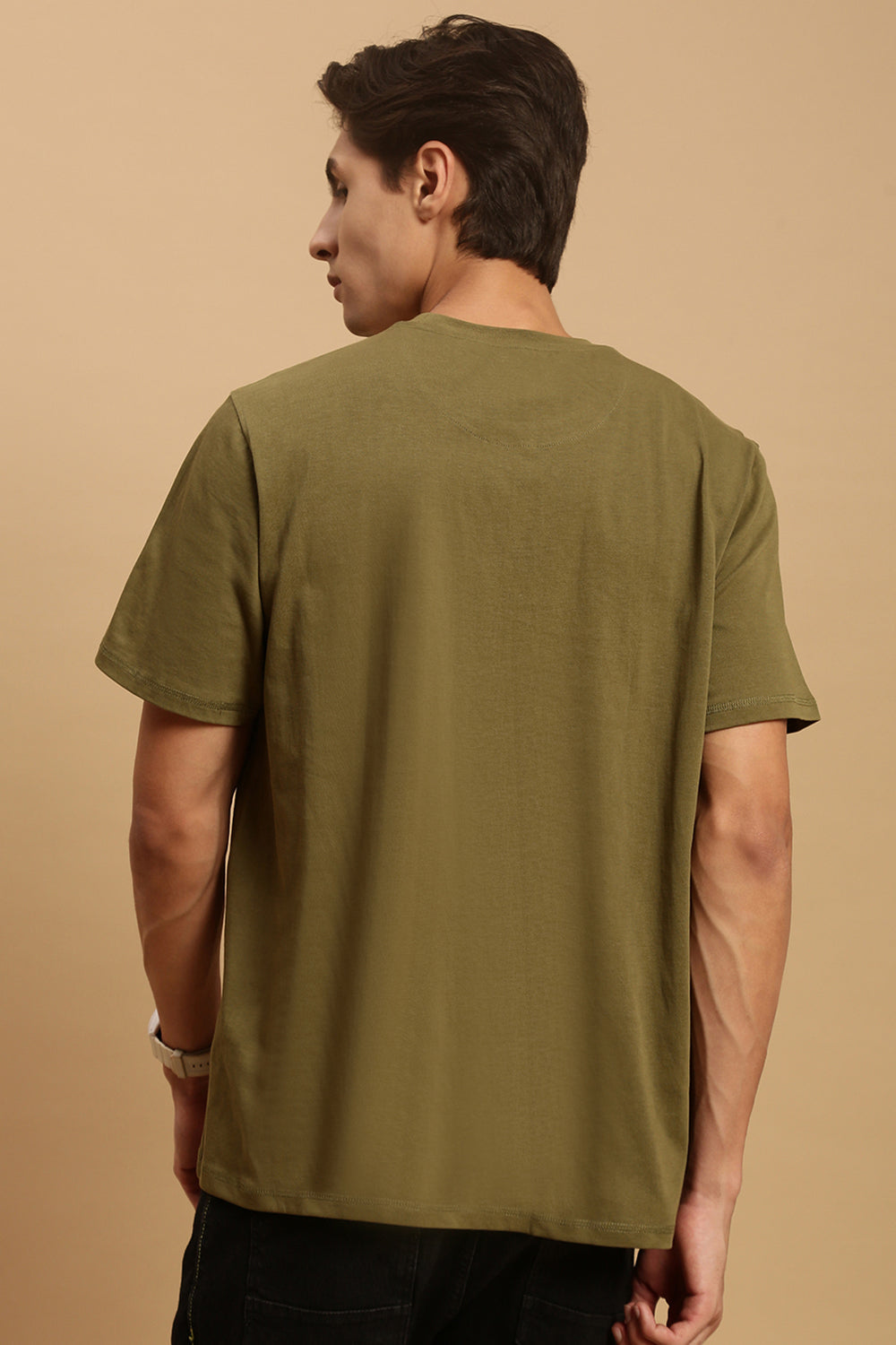 Ecolore Mens Basic Crew Neck Comfort Fit