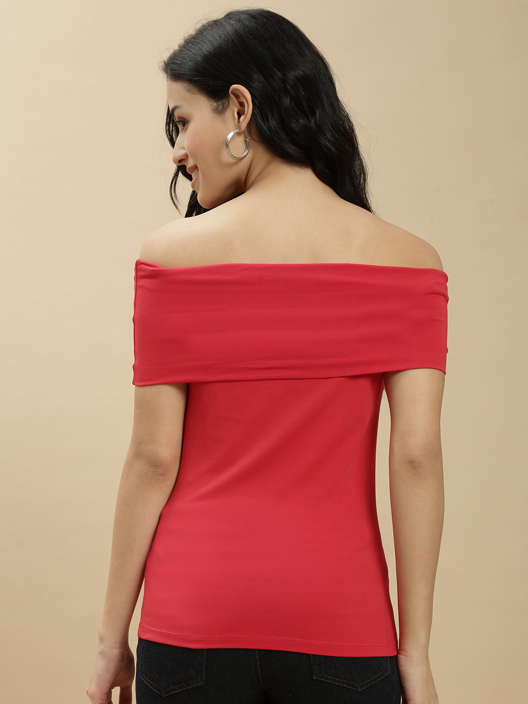 Ecolore Womens Off Shoulder Top