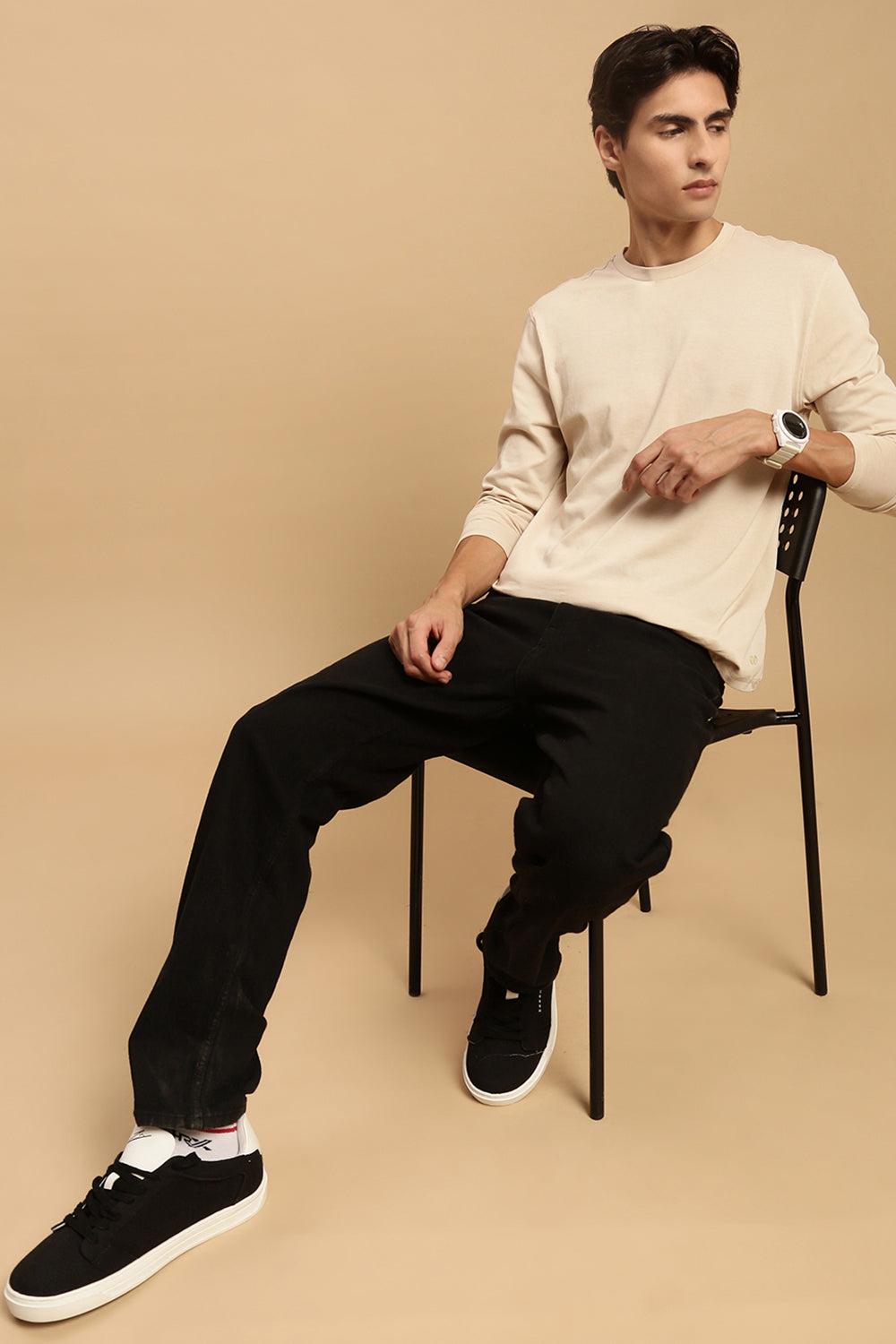 Ecolore Mens Basic Crew Neck Full Sleeve Comfort Fit
