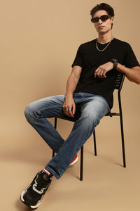 Ecolore Mens V Nech T-Shirt Slim Fit