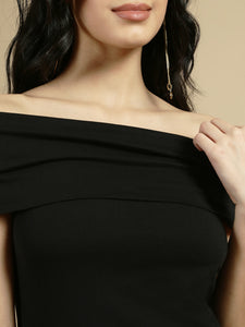 Ecolore Womens Off Shoulder Top