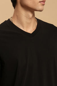 Ecolore Mens V Nech T-Shirt Slim Fit