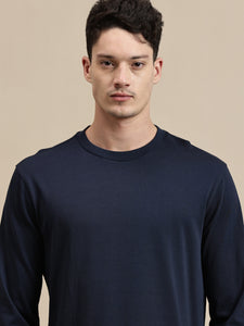 Men's T-Shirt - Basic Crew Neck Full Sleeve Comfort Fit