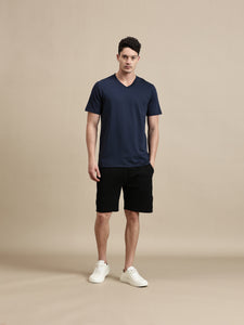 Men's T-Shirt – Half Sleeve - V Neck Slim Fit
