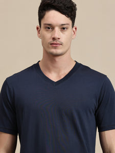 Men's T-Shirt – Half Sleeve - V Neck Slim Fit