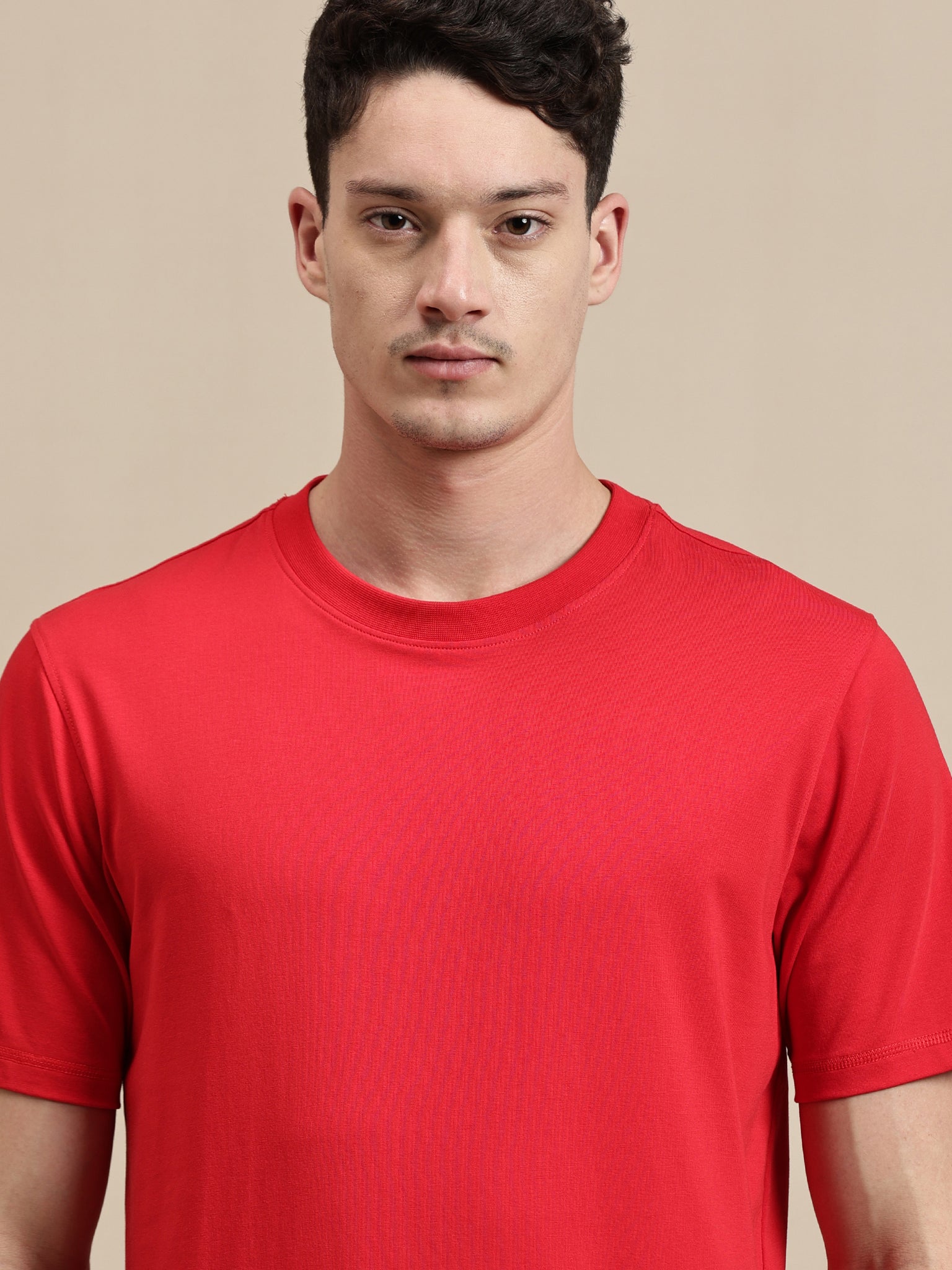 Men's T-Shirt – Half Sleeve - Basic Crew Neck Slim Fit