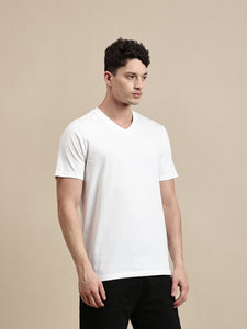 Men's T-Shirt – Half Sleeve - V Neck Slim Fit