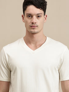 Men's T-Shirt – Half Sleeve - V Neck Slim Fit