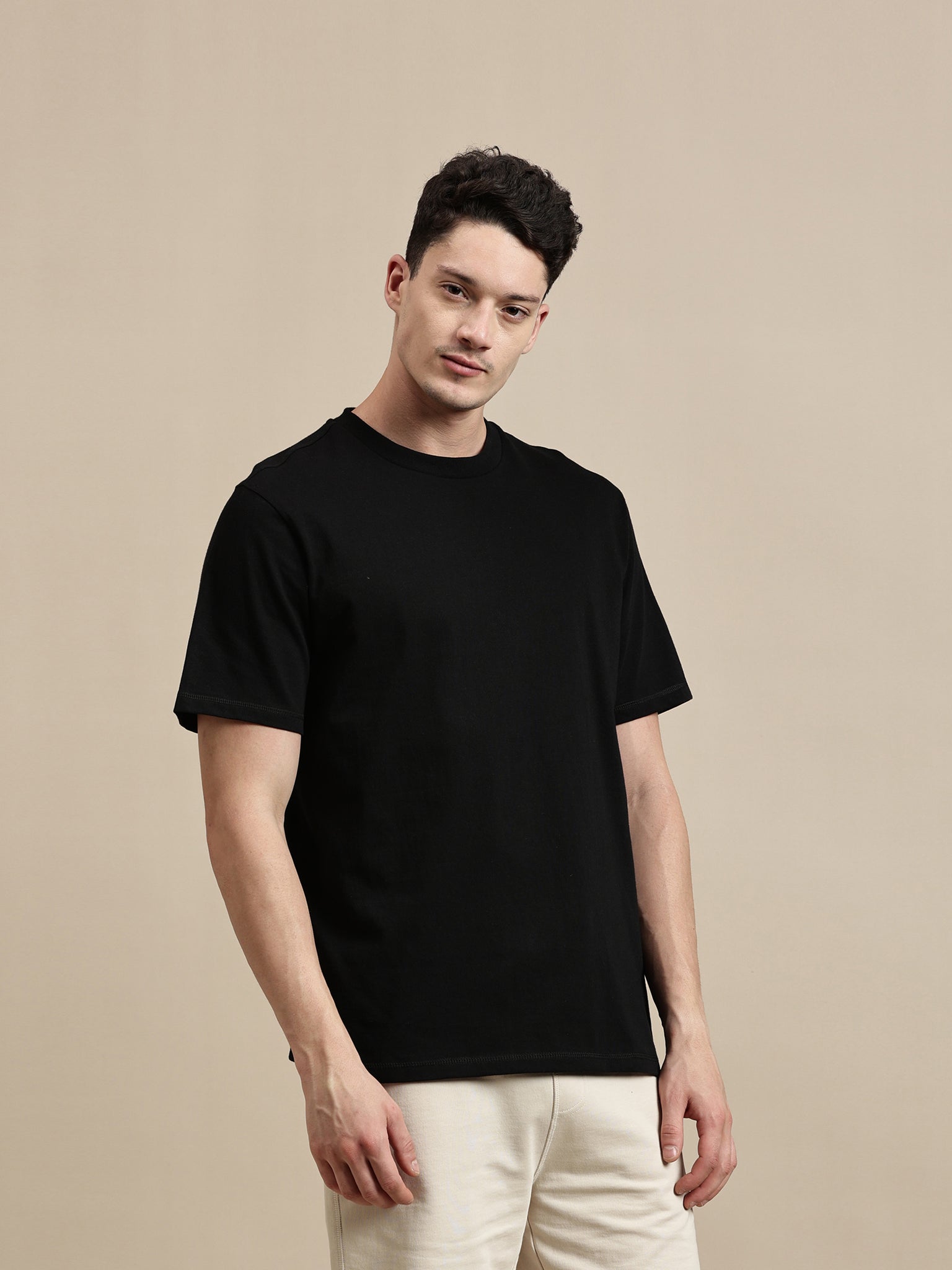 Men's T-Shirt – Half Sleeve - Basic Crew Neck Comfort Fit