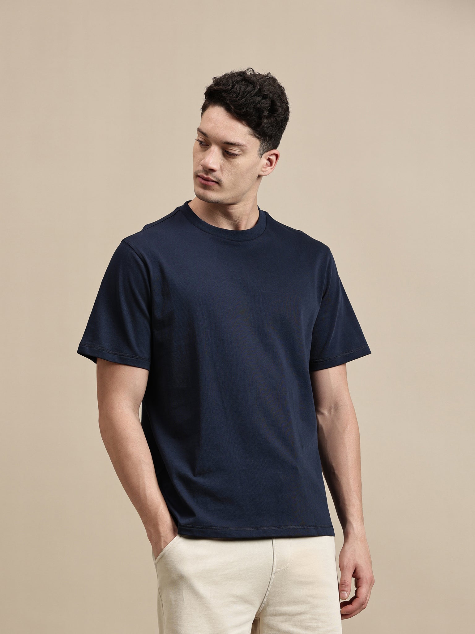 Men's T-Shirt – Half Sleeve - Basic Crew Neck Comfort Fit
