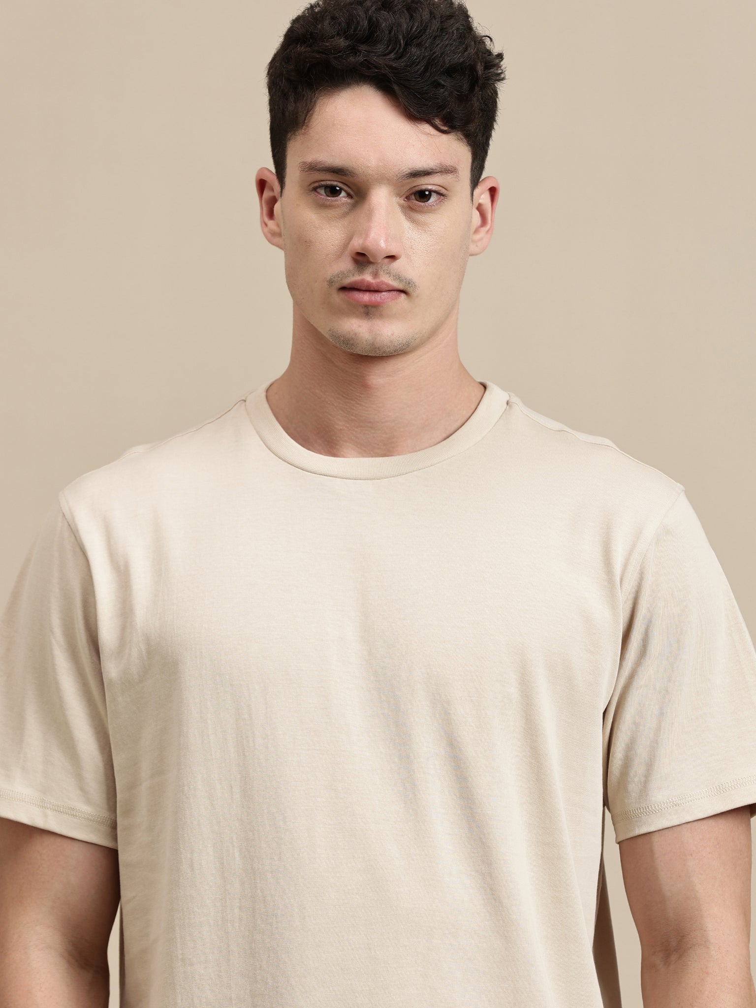 Men's T-Shirt – Half Sleeve - Basic Crew Neck Comfort Fit