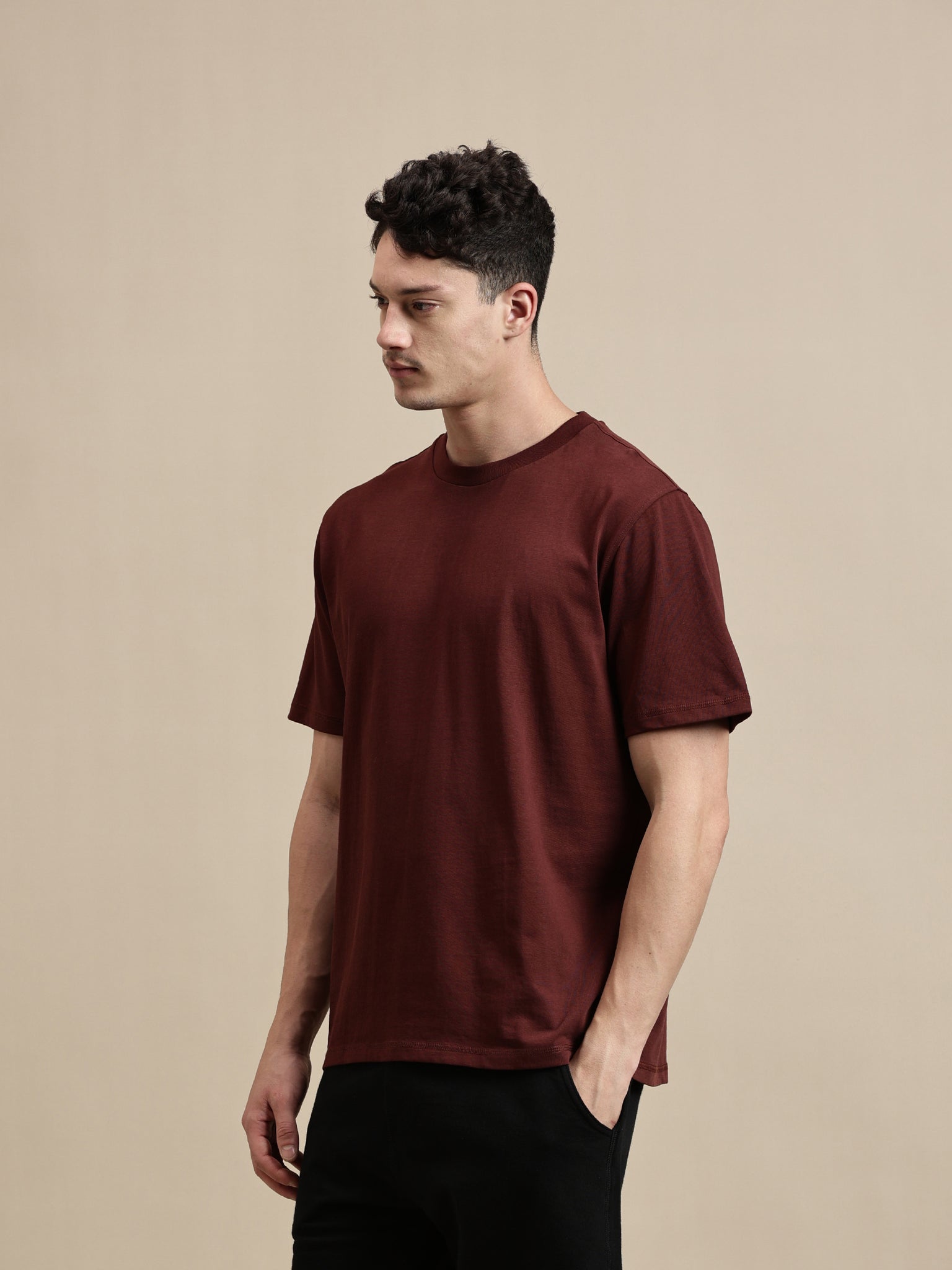 Men's T-Shirt – Half Sleeve - Basic Crew Neck Comfort Fit