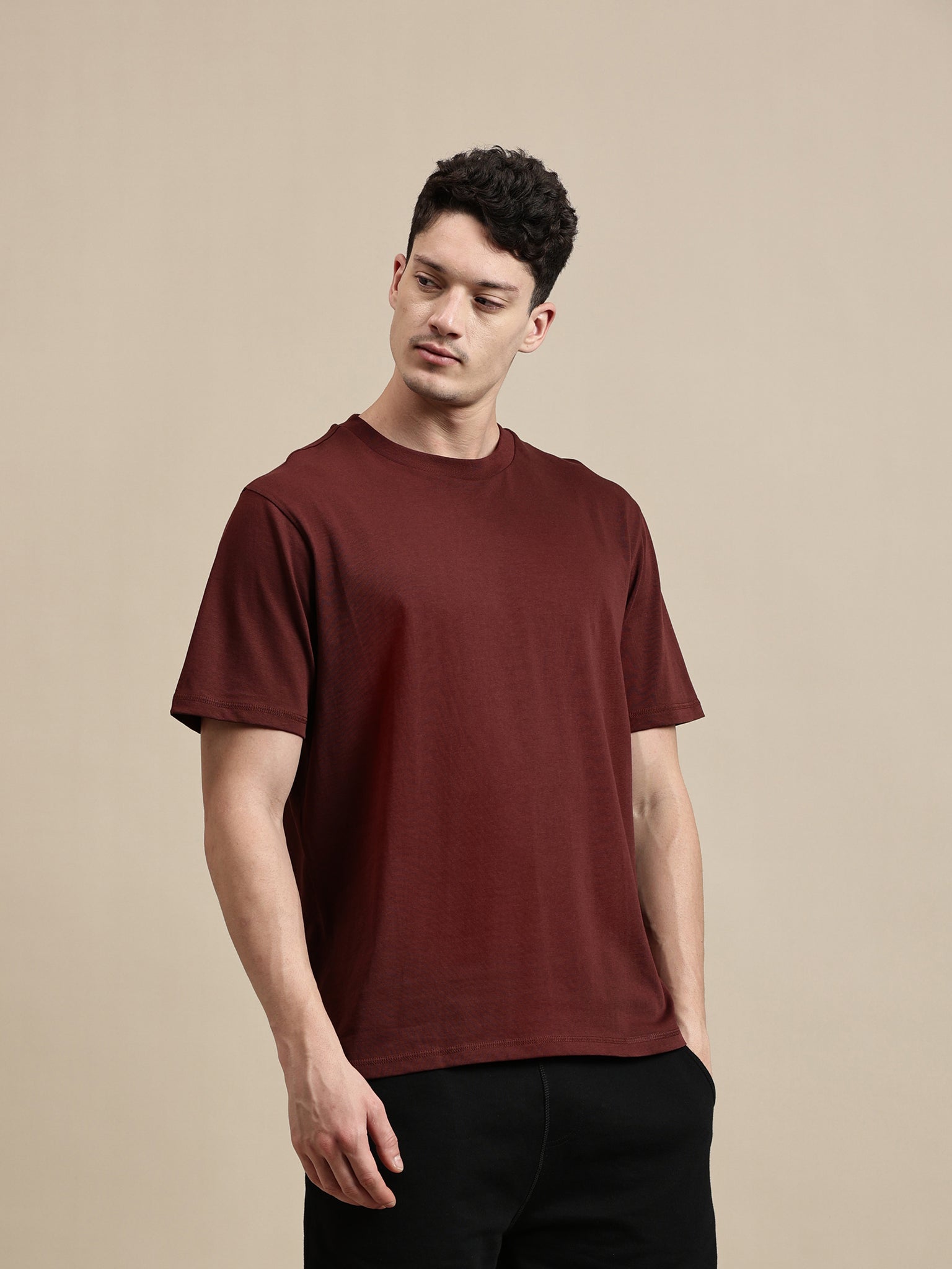 Men's T-Shirt – Half Sleeve - Basic Crew Neck Comfort Fit