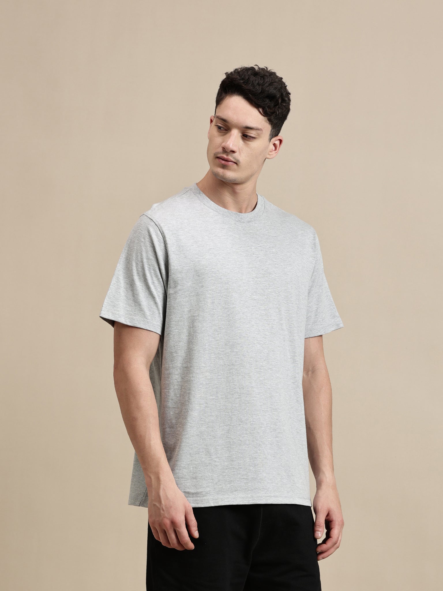 Men's T-Shirt – Half Sleeve - Basic Crew Neck Comfort Fit