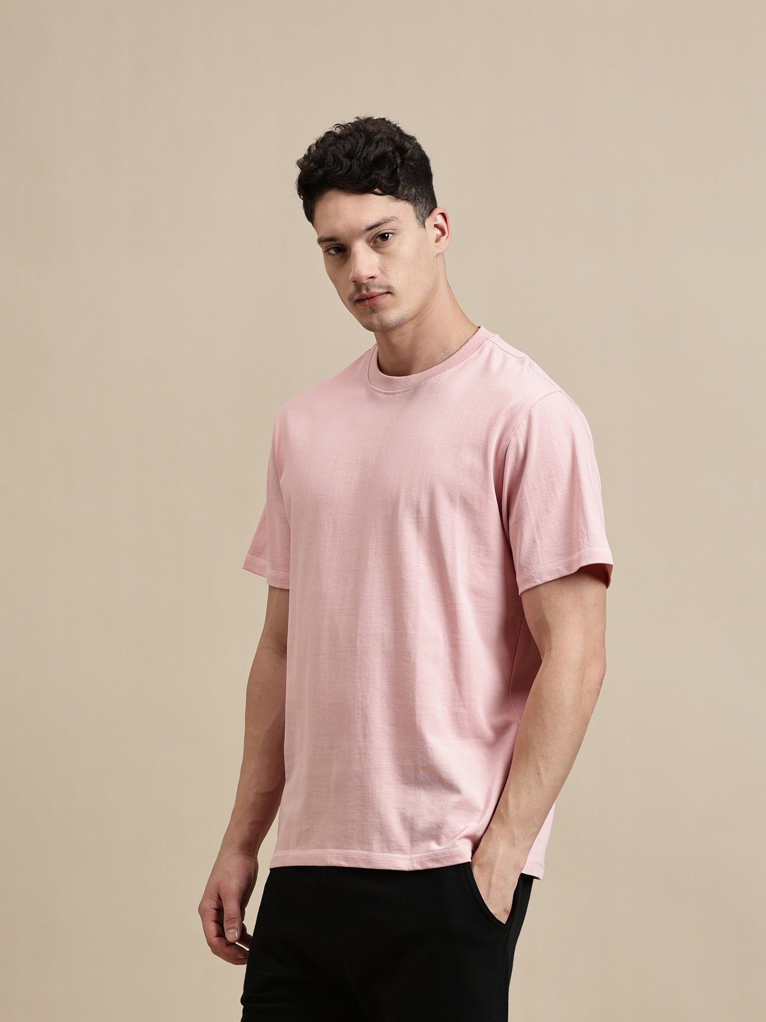 Men's T-Shirt – Half Sleeve - Basic Crew Neck Comfort Fit