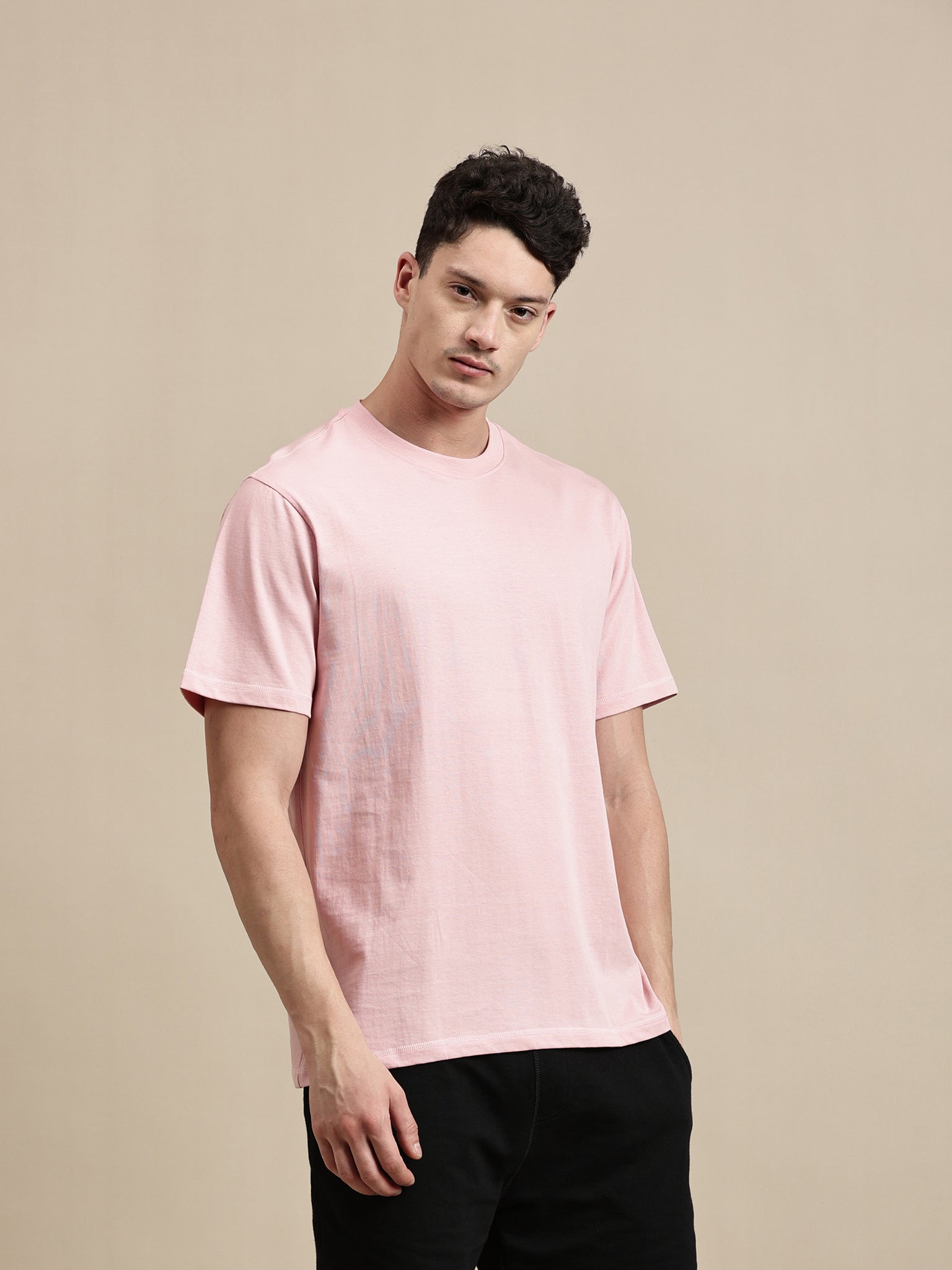 Men's T-Shirt – Half Sleeve - Basic Crew Neck Comfort Fit