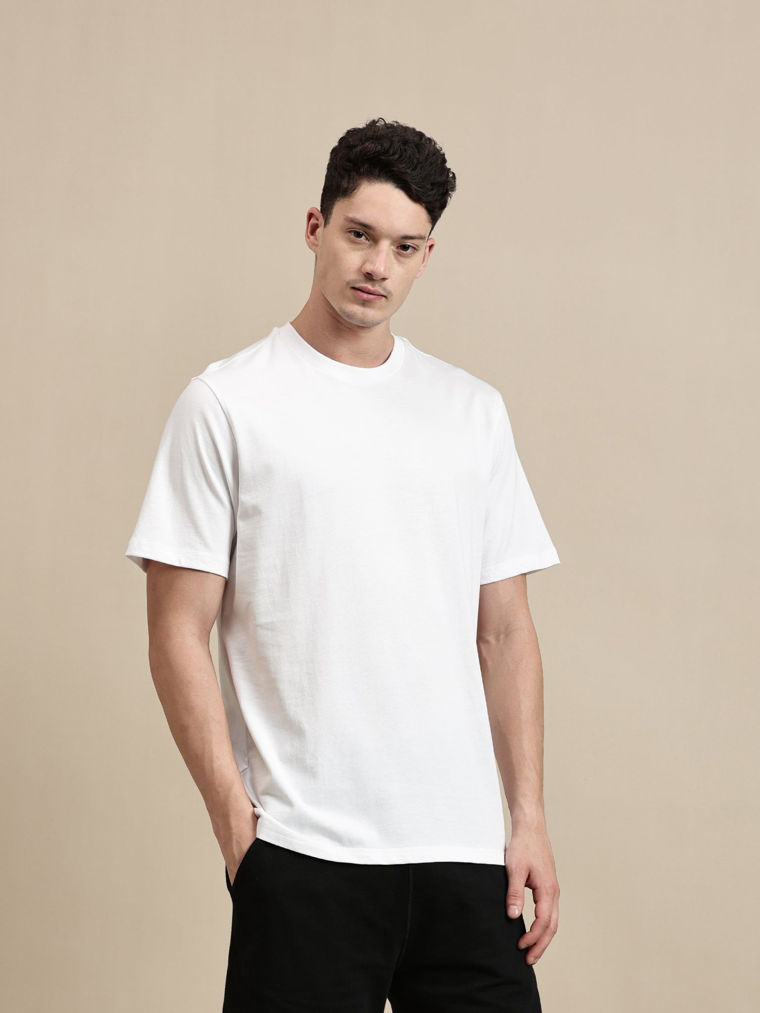 Men's T-Shirt – Half Sleeve - Basic Crew Neck Comfort Fit