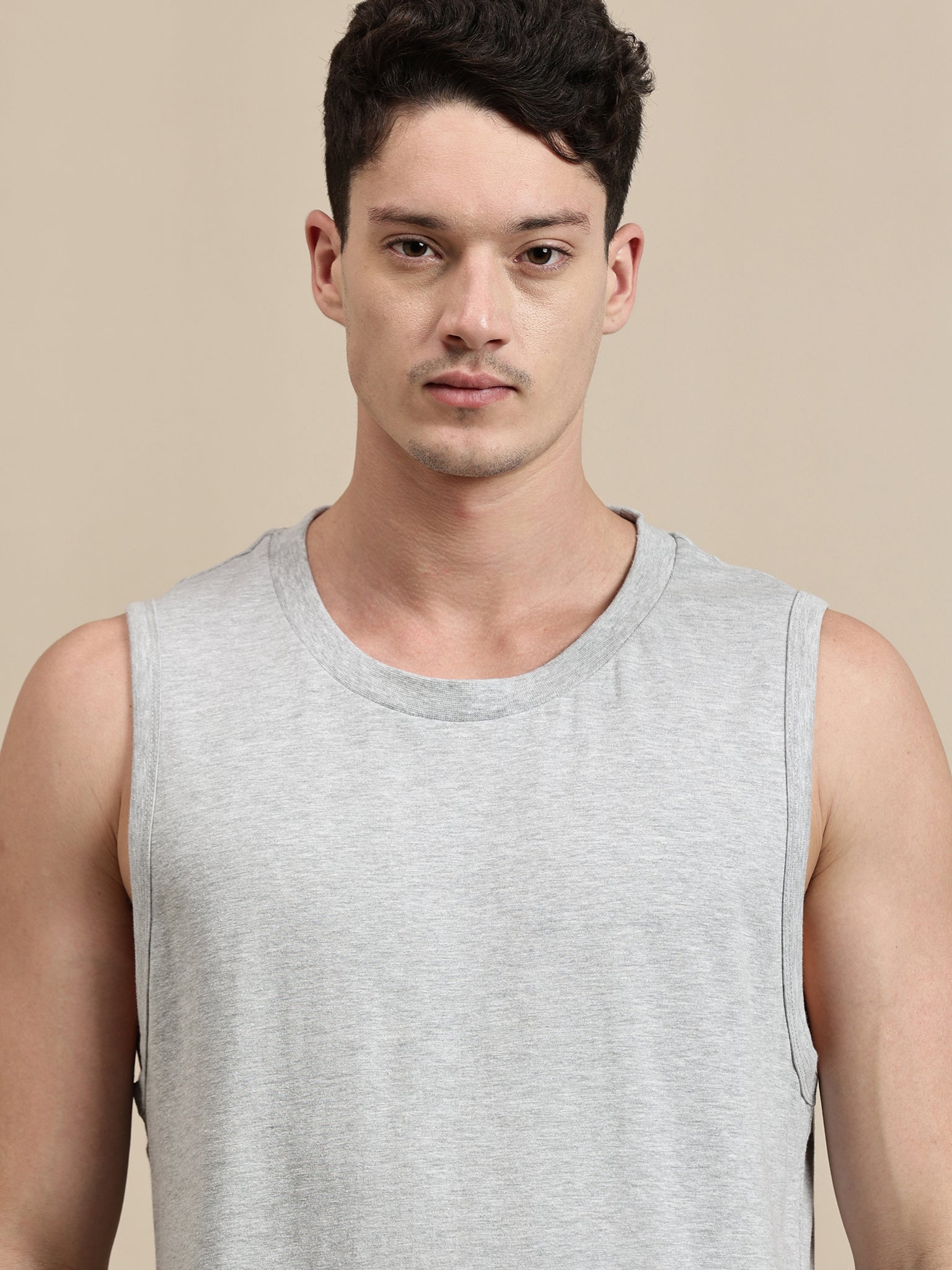 Men's T- Shirt – Sleeveless Singlet Comfort
