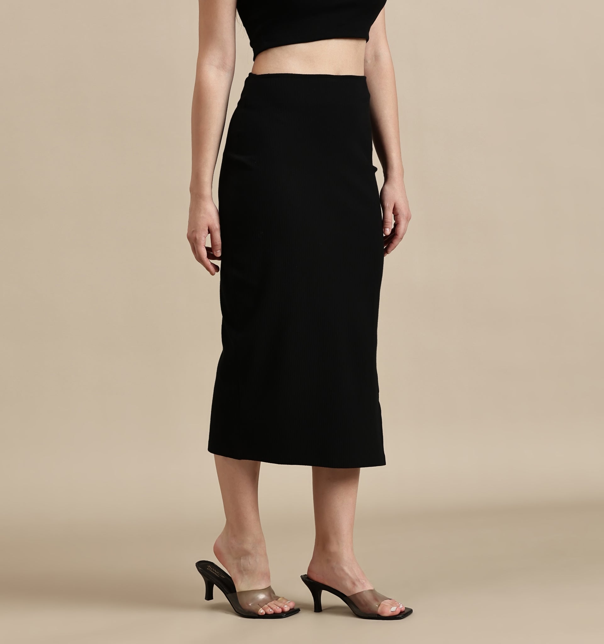 Women's Skirt – Side Slit Midi Skirt