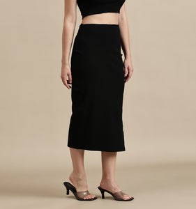 Women's Skirt – Side Slit Midi Skirt