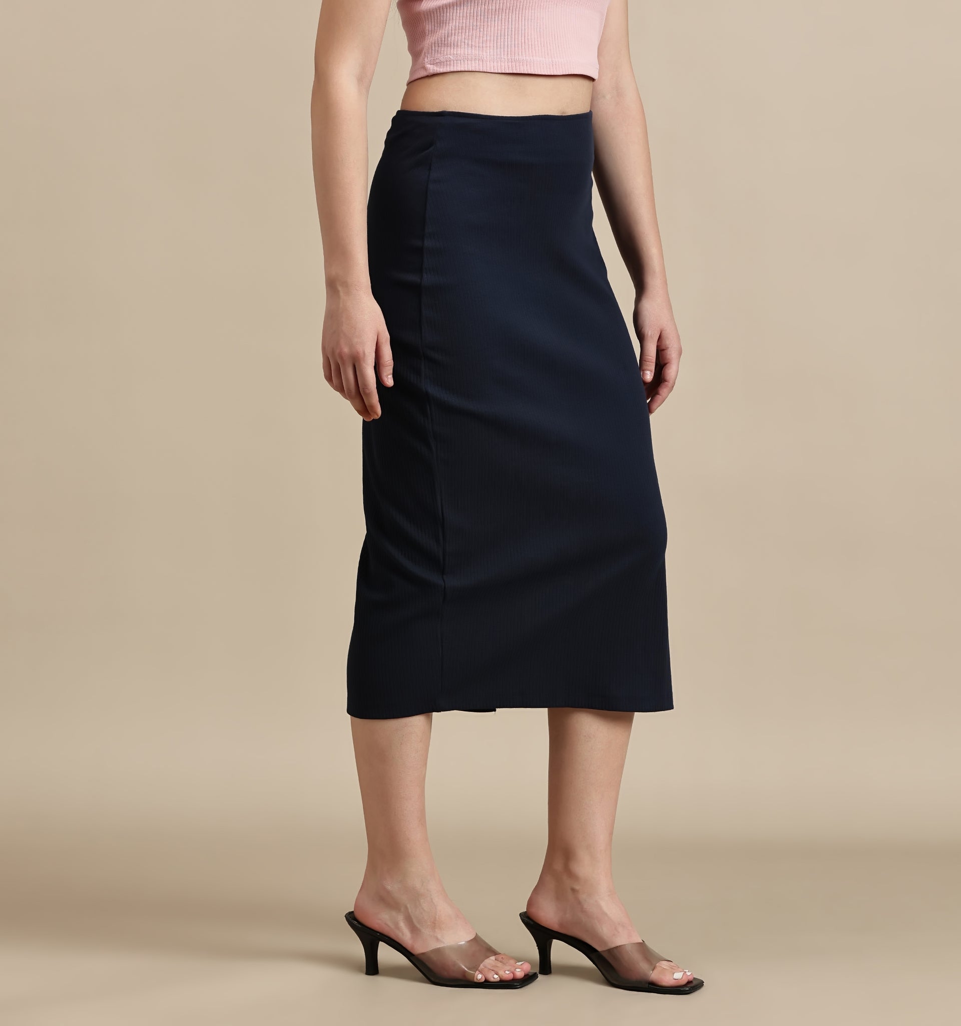 Women's Skirt – Side Slit Midi Skirt