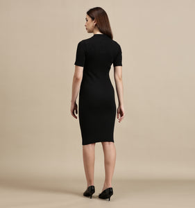 Women's Dress – Half Sleeve Polo Dress
