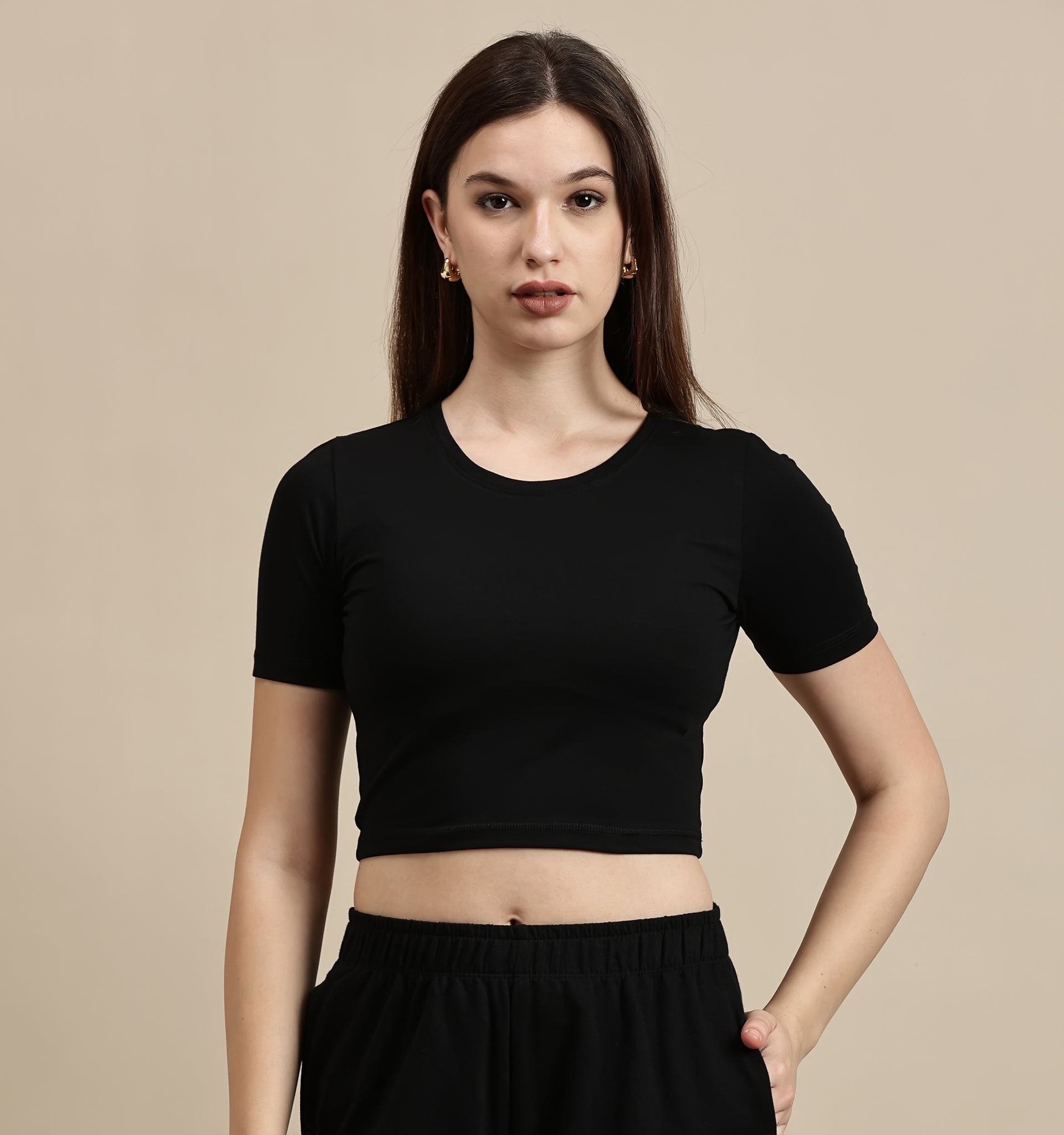 Women's Crop Top – Half Sleeve