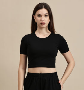 Women's Crop Top – Half Sleeve