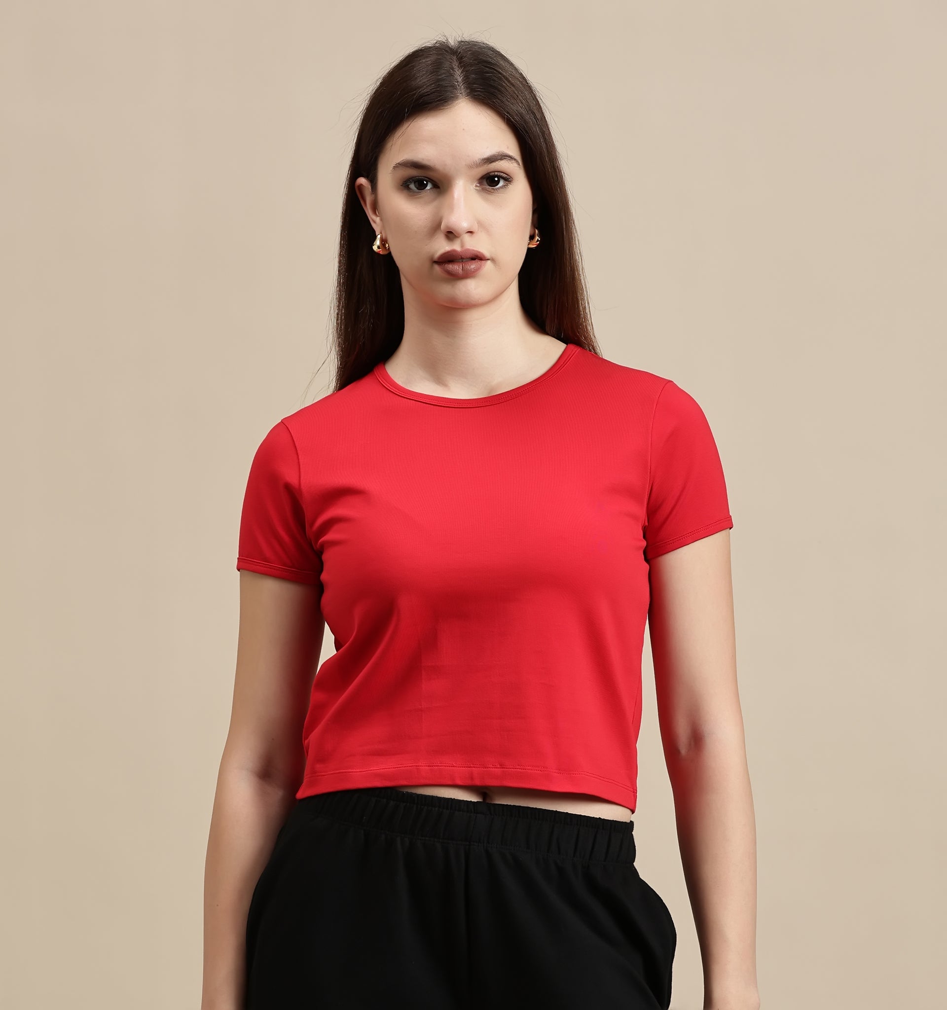 Women's Crop Top – Half Sleeve