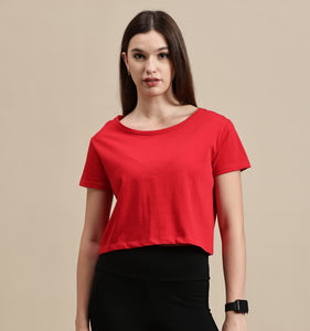 Women's Crop Top – Half Sleeve