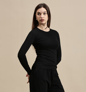 Women's Top – Crew Neck Full Sleeve Top