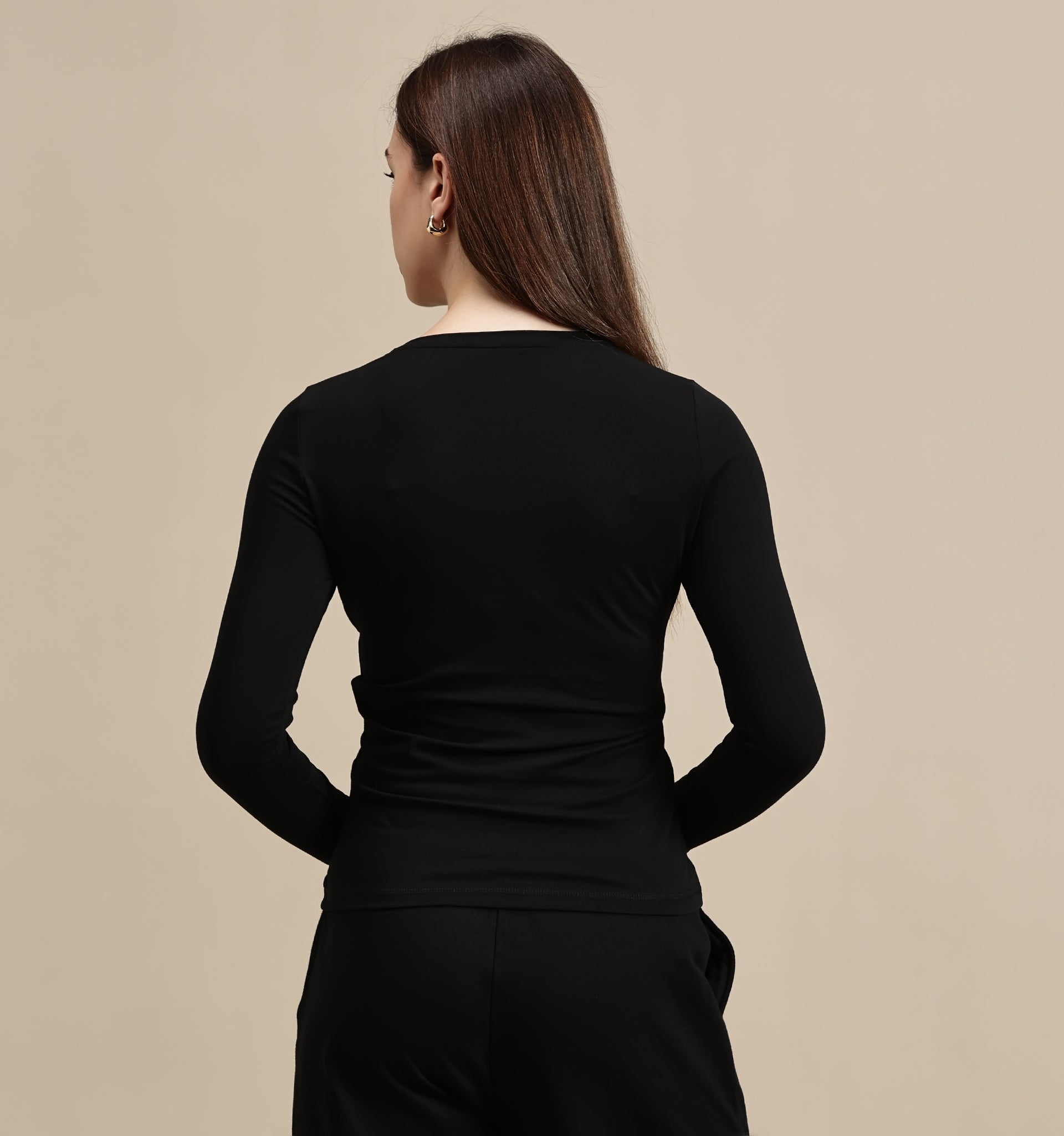 Women's Top – Crew Neck Full Sleeve Top