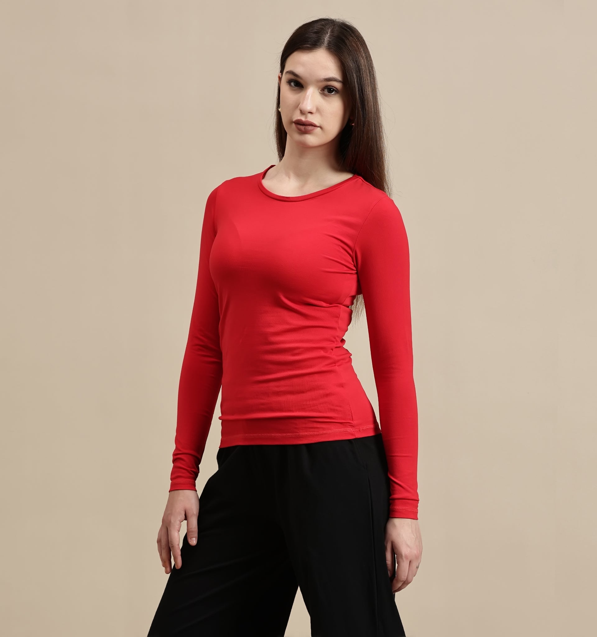 Women's Top – Crew Neck Full Sleeve Top