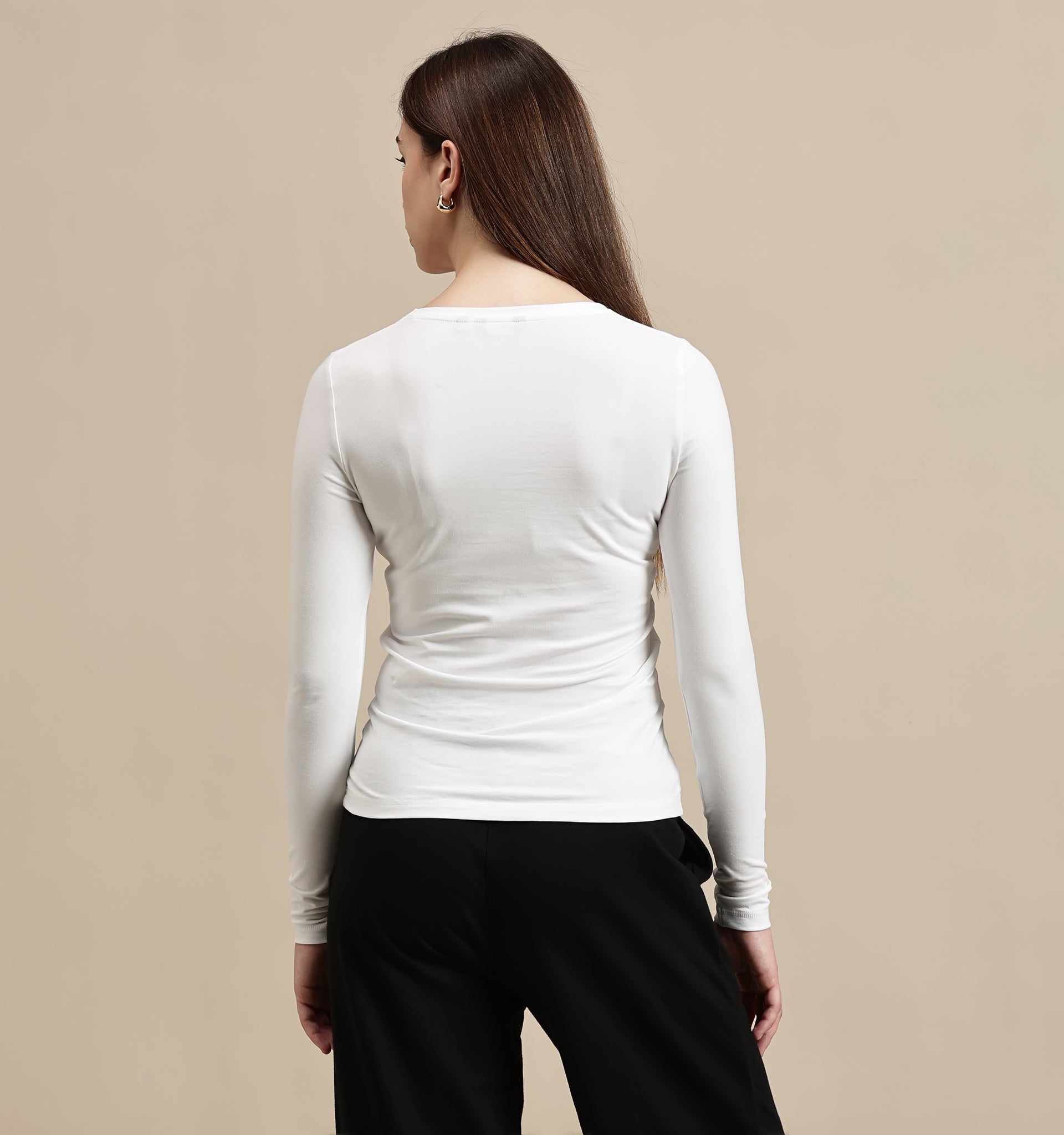 Women's Top – Crew Neck Full Sleeve Top