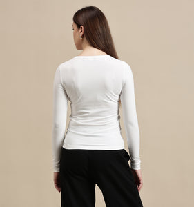 Women's Top – Crew Neck Full Sleeve Top
