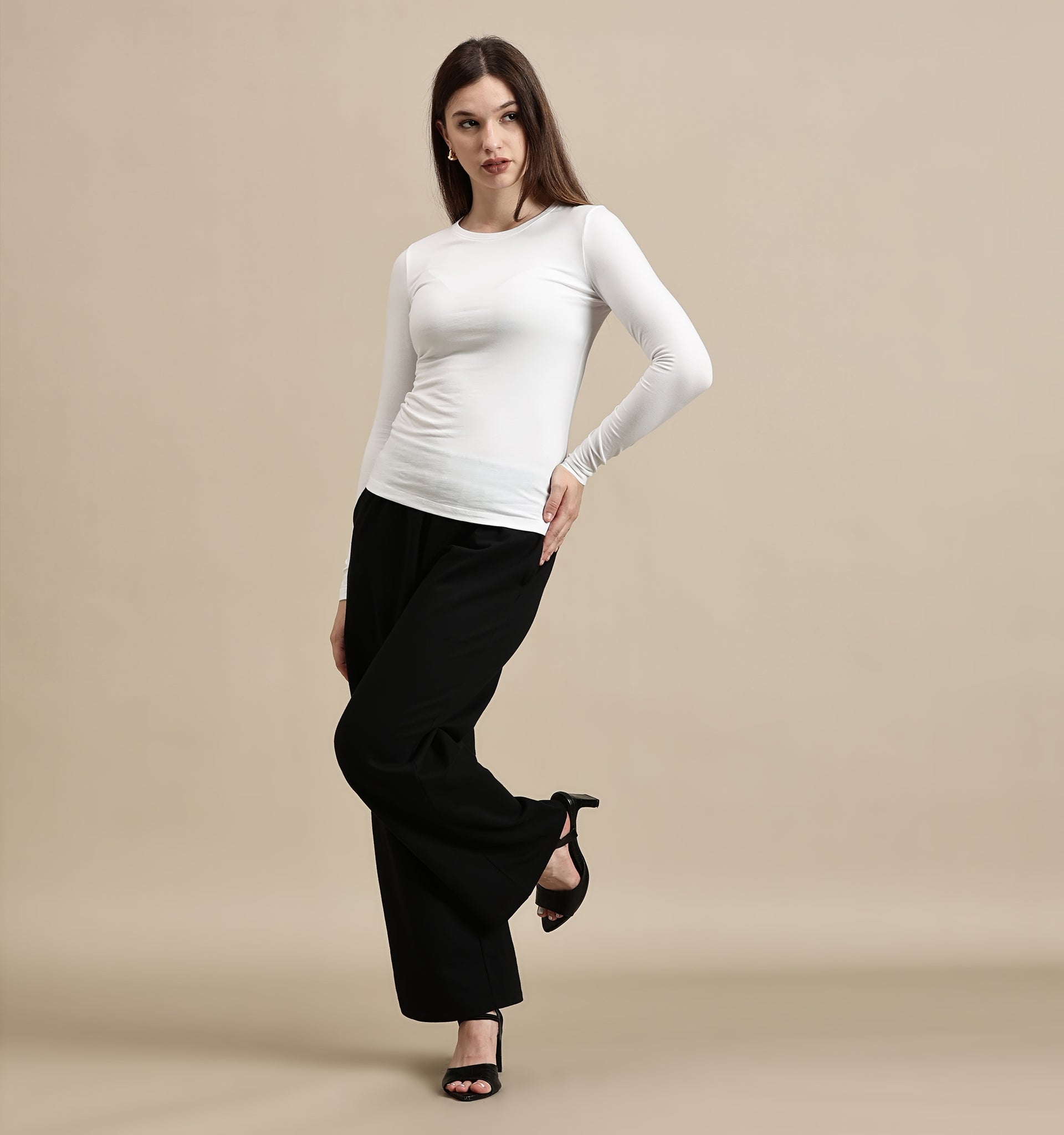 Women's Top – Crew Neck Full Sleeve Top