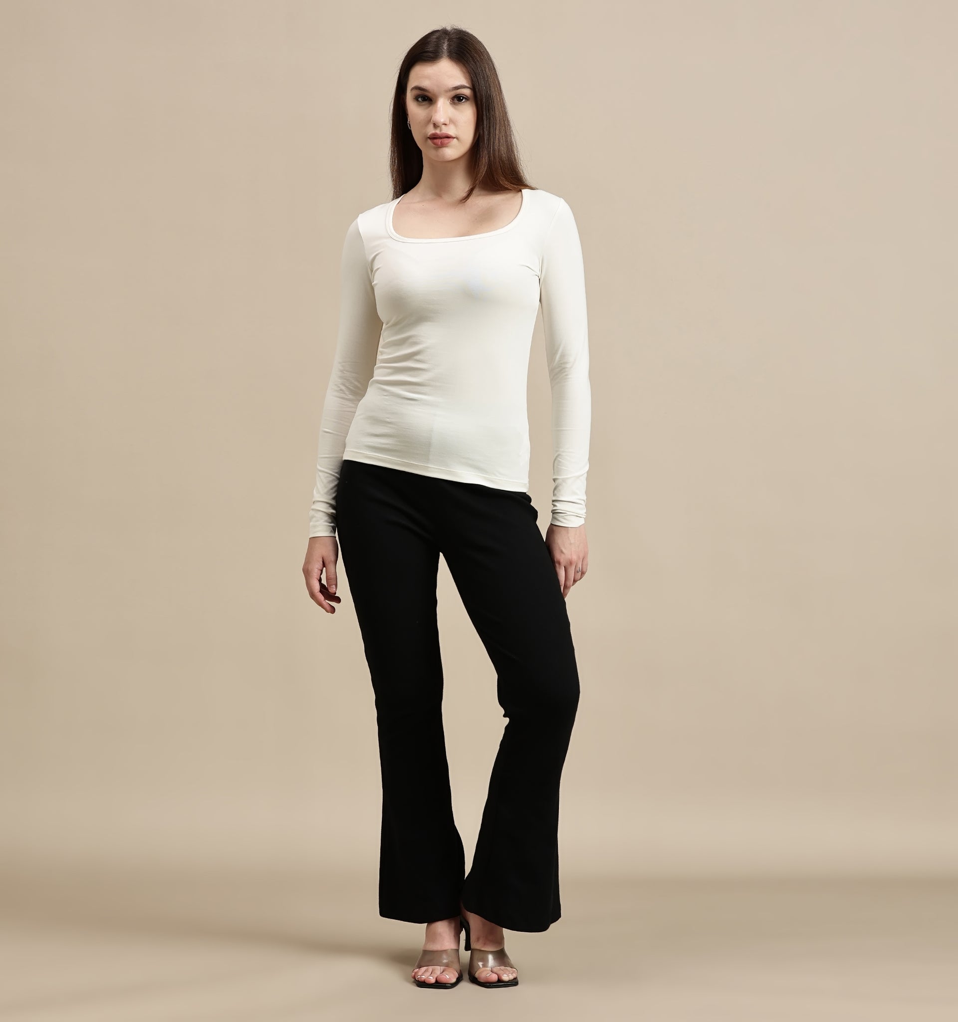 Women's Top – Square Neck Full Sleeve Top