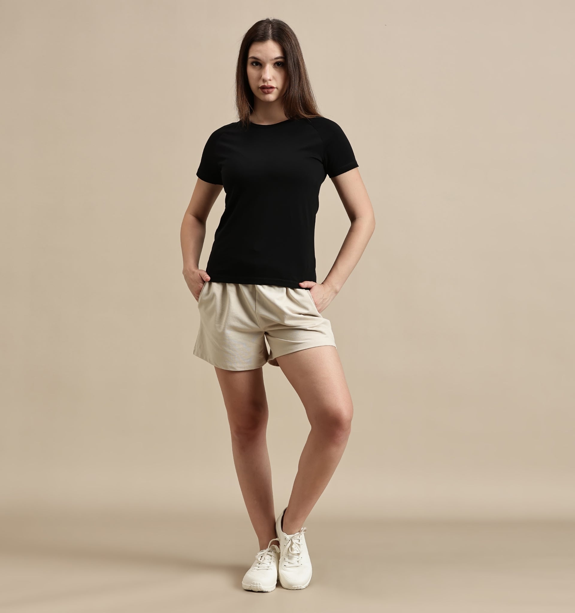 Women's Top – Regular Half Sleeve Raglan Top
