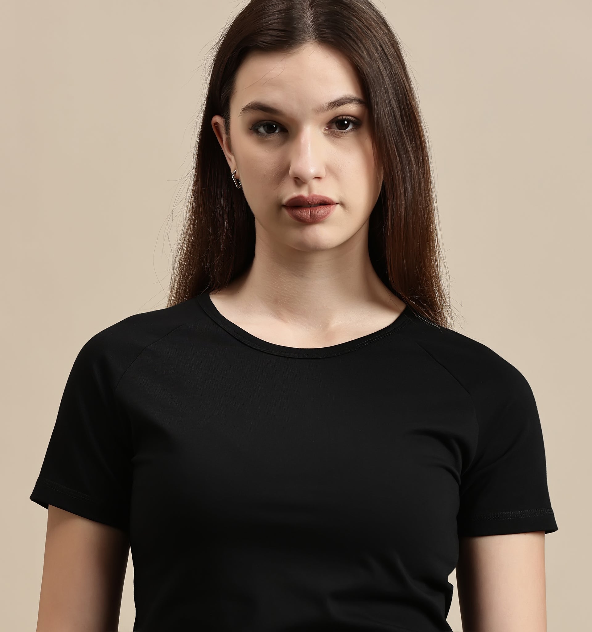 Women's Top – Regular Half Sleeve Raglan Top