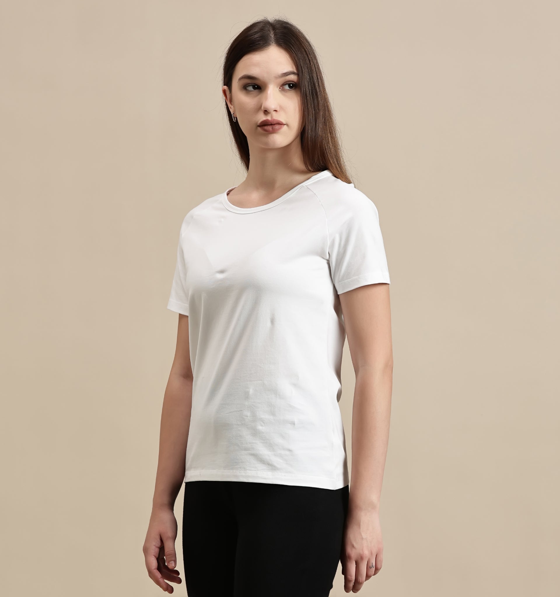 Women's Top – Regular Half Sleeve Raglan Top
