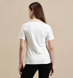 Women's Top – Regular Half Sleeve Raglan Top
