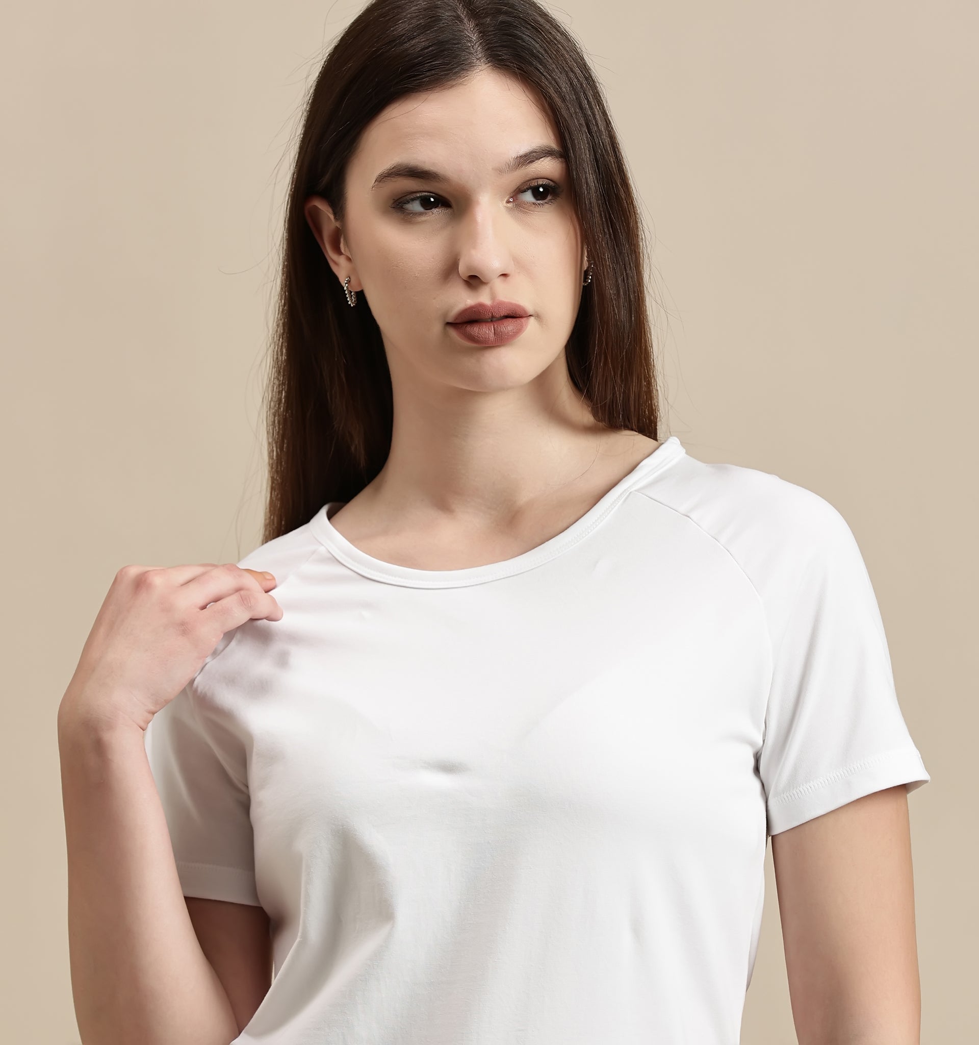 Women's Top – Regular Half Sleeve Raglan Top