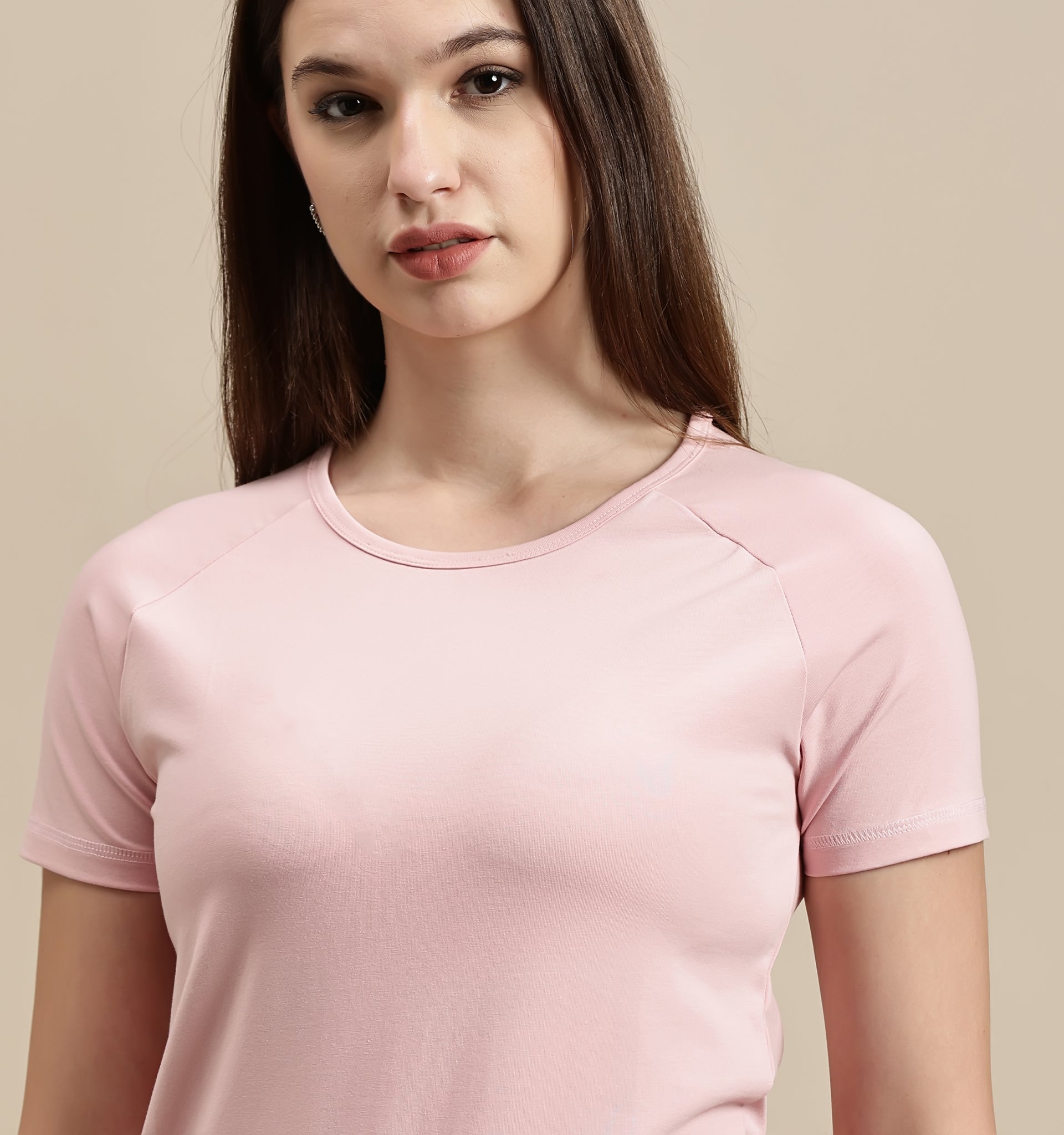 Women's Top – Regular Half Sleeve Raglan Top