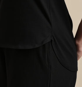 Women's Top – Regular Half Sleeve High Low Top