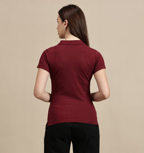 Women's Top – Half Sleeve Polo Top