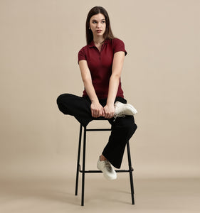 Women's Top – Half Sleeve Polo Top