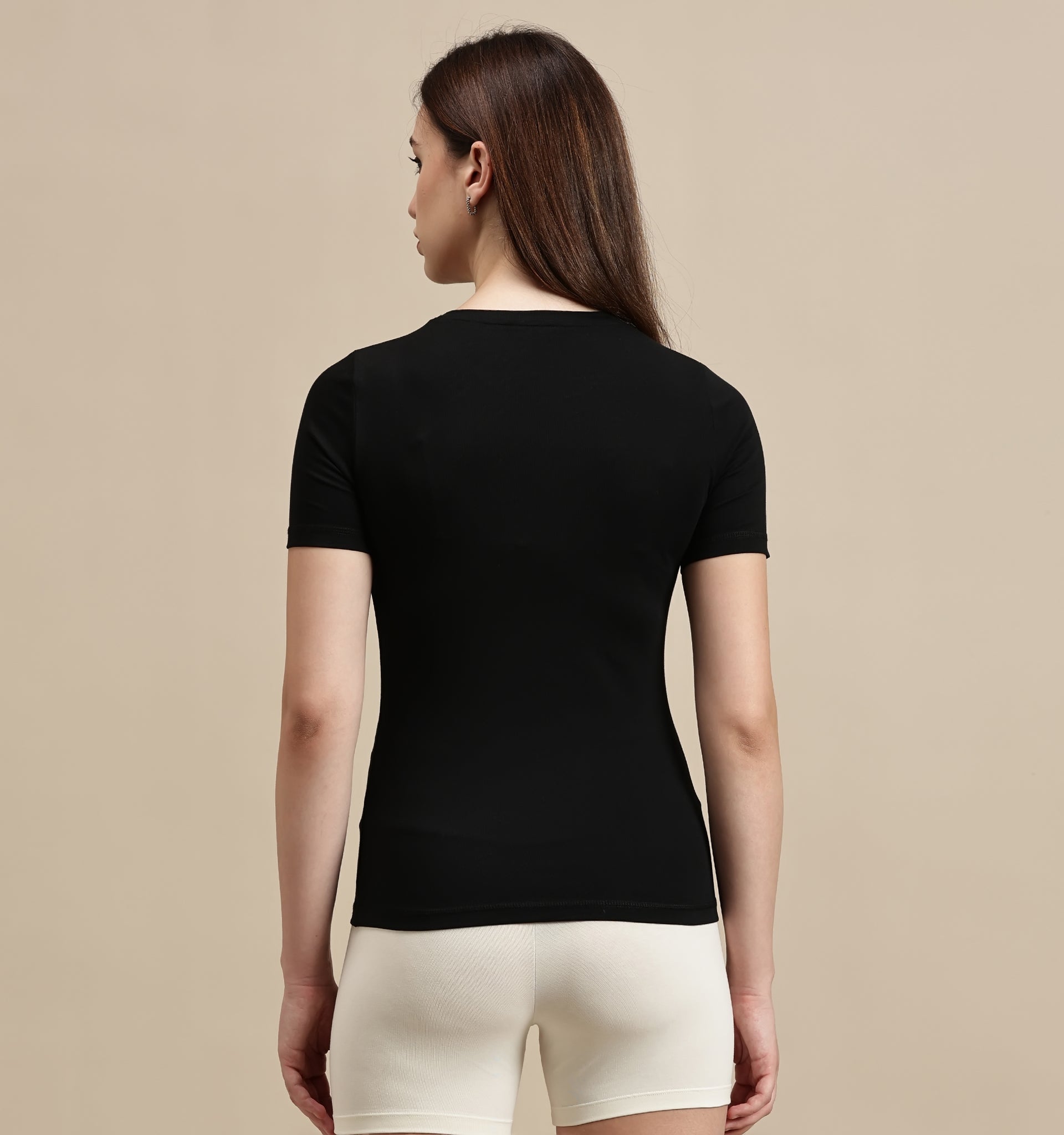 Women's Top – Crew Neck Half Sleeve Top
